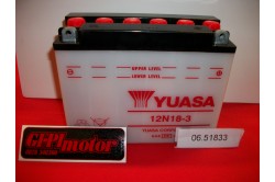 BATTERIA YUASA12N18-3