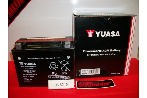 BATTERIA YUASA YTX24HL-BS