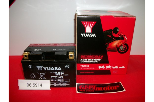 BATTERIA YUASA TTZ14S