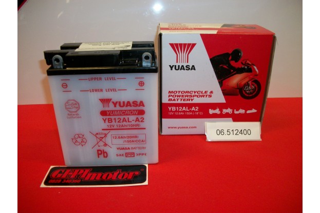 BATTERIA YUASA YB12AL-A2