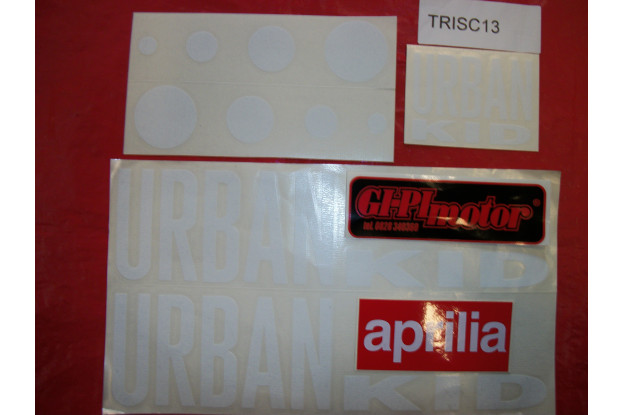 SERIE ADESIVI APRILIA URBAN KIT