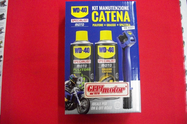 KIT MANUTENZIONE CATENA WD 40